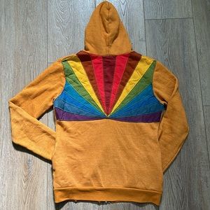 Aviator Nation Sunburst Zip Up Hoodie